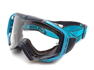 Cebe MTB Occhiali Hurricane L Grigio Blu Con Trasparente PC Anti Nebbia Lente - Foto 1 di 7