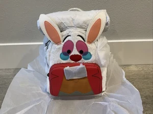 Disney Loungefly Backpack - The White Rabbit, Limited Edition, Collectible, New! - Picture 1 of 6
