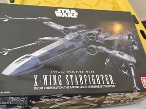 Bandai Star Wars X-Wing Starfighter 1:72 Scale Plastic Model Kit - Picture 1 of 5