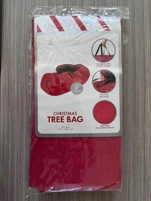 Новая сумка для хранения рождественской елки Whitmor красный размер - большая 29 дюймов x 56 дюймов - Изображение 1 из 3