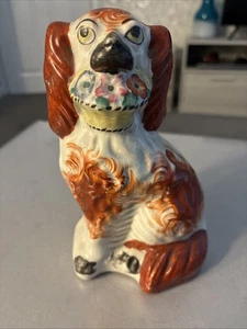 Staffordshire Mantle Dog - 18,5 cm de alto - Imagen 1 de 7