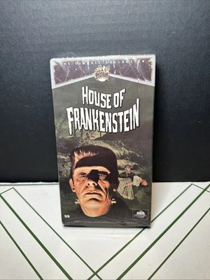 House of Frankenstein VHS 1992 Horror Movie Boris Karloff 1944  Sealed New - Image 1 of 4