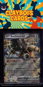 Bouffalant ex SV: White Flare Pokémon 077/086 Double Rare NM+ - Picture 1 of 2