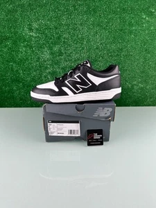 Size 9 - New Balance 480 White Black - Picture 1 of 6