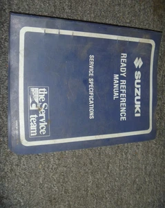 1991 Suzuki VS1400GLPM Intruder Motorcycle Specifications Reference Manual xz - Picture 1 of 11