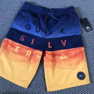 Quiksilver Youth XL a volleyball Beach Shorts NWT - Picture 1 of 7