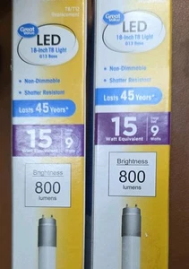 2 X LED T8/T12/G13 Tube Light Bulb White Replacement Fluorescent 800L LED - Picture 1 of 3