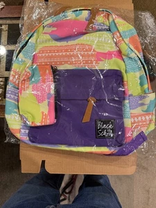 Africian American Expressions Backpack Includes Backpack, Pouch, Card Holder - Picture 1 of 2