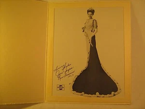 *SIGNED* 1967 Photo MISS AMERICA Jane Jayroe OKLAHOMA Autograph 8"x10" [Y79C6] - Picture 1 of 3