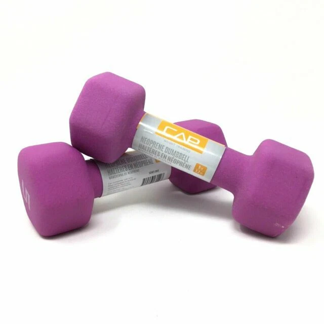 CAP Barbell Neoprene Coated Dumbbell - 5lbs