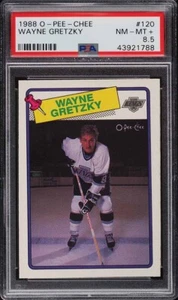 1988 OPC O-Pee-Chee #120 WAYNE GRETZKY Card LA Kings - PSA 8,5 - Foto 1 di 1