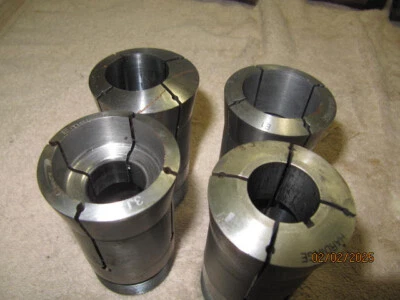 HARDINGE / LYNDEX 3J COLLET  A EA EMEGENCY COLLET, THREAD IN THE BACK - Image 1 of 4