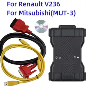 V236 Can Clip 2in1 for Renault Mitsubishi MUT-3 OBD2 Auto Diagnostic Scanner - Picture 1 of 5