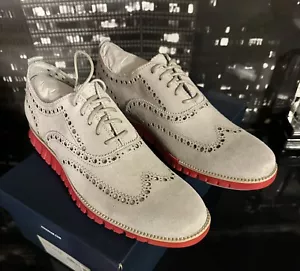 Zapatos Oxford Cole Hann Zerogrand para hombre punta de ala talla 11 C25728 nuevos en caja - Imagen 1 de 6