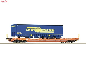 Roco Wascosa T5 Pocket Wagon w/LKW Walter Trailer Load VI 1:87 Scale, HO Scale - Picture 1 of 1