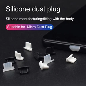 5X Cache Bouchon Anti Poussière Chargeur Port Caps Accessoires pour Interface Micro-USB - Photo 1 sur 15