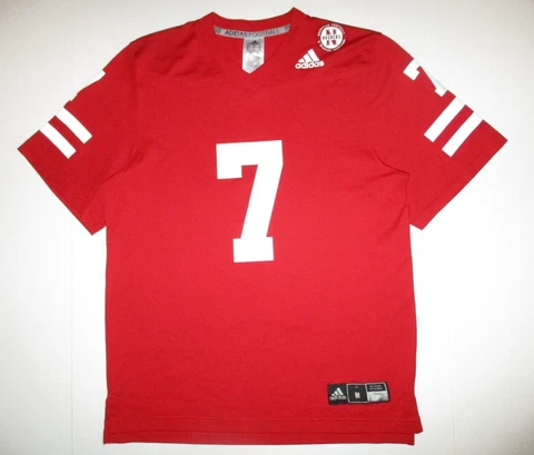 Adidas AeroReady Nebraska Huskers Scott Frost Practice Jersey Mens M -Runs Small Cover