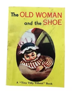Vintage kleines Tilly Tilbest Lebensmittel Buch Die alte Frau und der Schuh Quick Mix - Bild 1 von 4