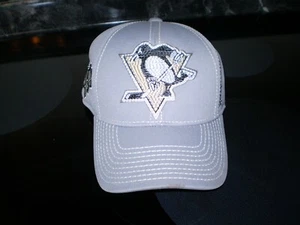 REEBOK Pittsburgh Penguins Sports Specialties Logo NHL Grey L/XL - Picture 1 of 5