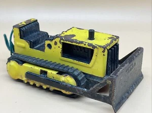 Bulldozer 495 Vintage Tonka Yellow 1970s Tiny-Tonka Caterpillar Tiny Steel UK - Picture 1 of 8