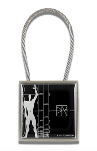 ACME Studio Architect LE CORBUSIER "Le Modulor/Figur" Schlüsselanhänger NEU - Bild 1 von 3
