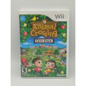 Nintendo Animal Crossing: City Folk Wii Game CIB Complete With Manual And Reg - Picture 1 of 6