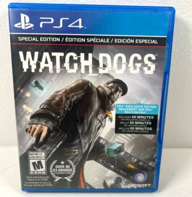 Watch Dogs (Sony PlayStation 4, 2014, PS4) Special Edition - Image 1 of 3