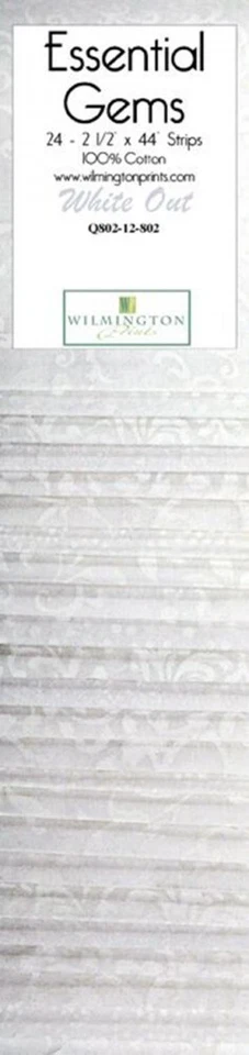 Licuadora Wilmington Essential Gems blanca - (24) tiras de tela para acolchar de 2,5" Foto 1 de 1