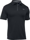 Under Armour Tech Polo Shirt Men's Size 3XL Black Performance Golf Shirt 1290140