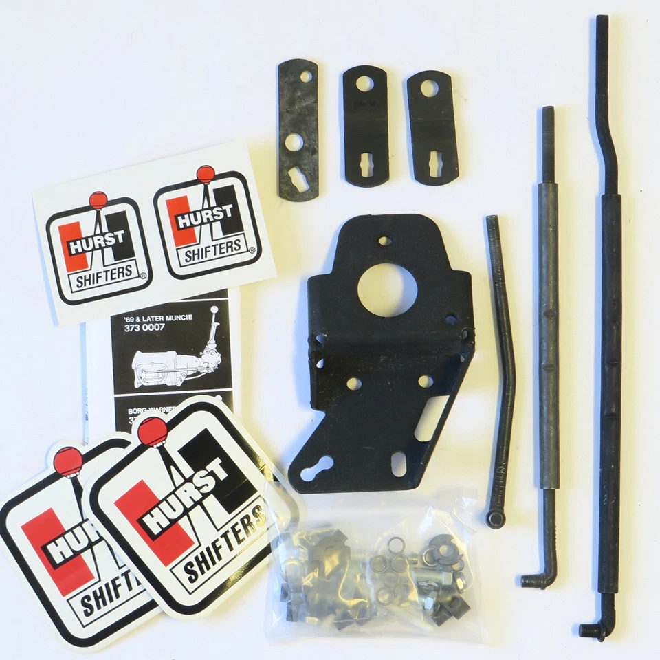 HURST Drag Race 4 Speed Super Shifter 3 Linkage Install Kit Late Muncie 3730007 - Image 1 of 1