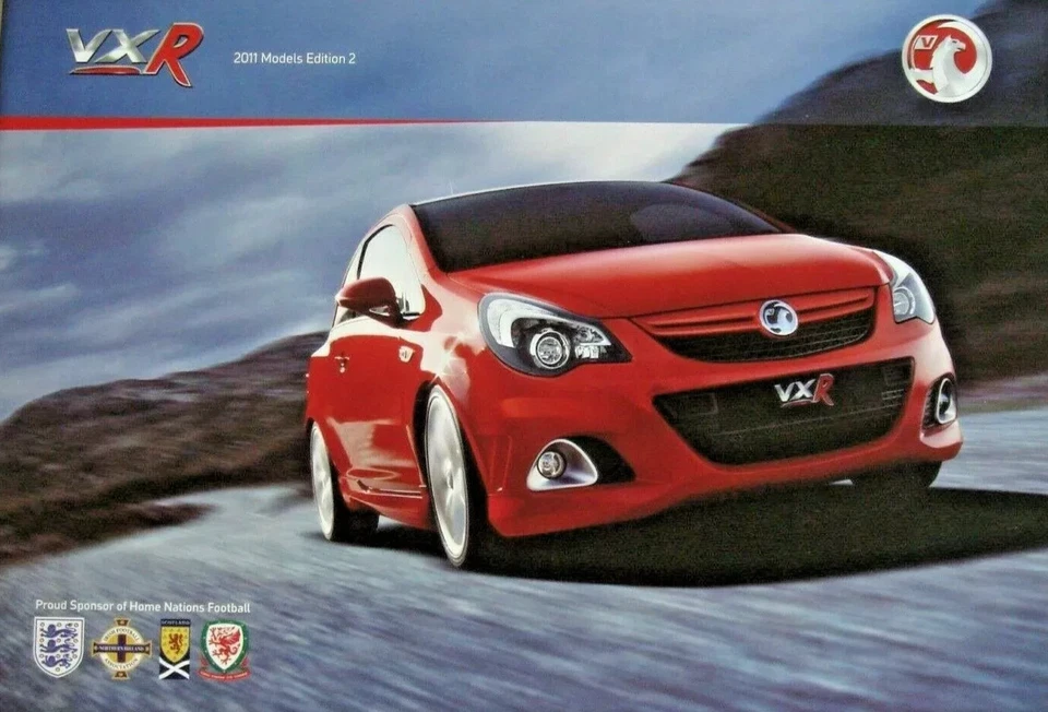 Vauxhall VXR Sales Brochure 2011 - Edition 2 - 39 pgs Corsa, VXR8 etc - Image 1 of 1