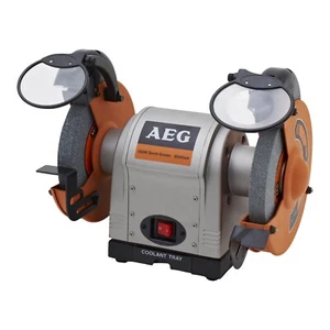 AEG 550W / 200mm Professional HEAVY DUTY Workshop Bench Benchtop Grinder Wheels - Picture 1 of 1