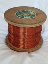 Bobine de fil de cuivre émaillé 50/100ème - Touret bois