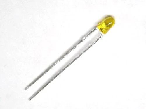 Led Giallo Trasparente 3mm (5 pezzi) - Immagine 1 di 1