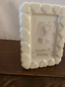 Precious Moments Showers Of Blessings 1989 Samuel J. Mini Picture Frame. - Picture 1 of 8
