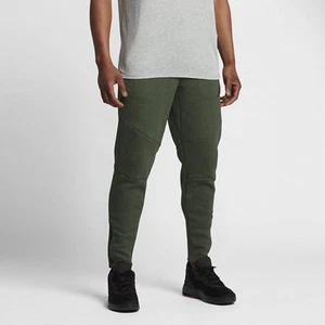 PANTALONES DE LANA ESCUDO DE HOMBRE JORDAN ""EJÉRCITO OSCURO"" TALLA-XL ESTILO # 809489-383 - Imagen 1 de 1