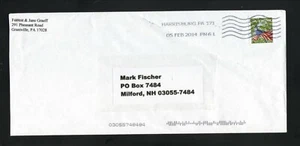 2014 Harrisburg Pennsylvania Machine Cancel Cover - Picture 1 of 1