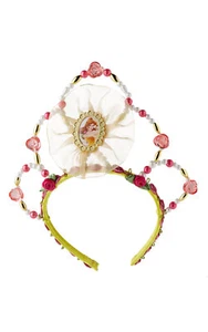 Disney Beauty And The Beast Girls Belle Beaded Tiara Headband Costume Accessory - Picture 1 of 2