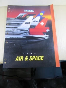 517T Vintage 1992 Faltblatt Ertl USA 6 Pages Air & Space Bilder Farbe - Bild 1 von 3