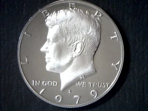 1979 S **PROOF** TYPE 1 KENNEDY HALF DOLLAR **GRATIS VERSAND** - Bild 1 von 2