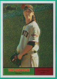 2010 Topps Heritage Chrome #C97 Tim Lincecum #/1,961