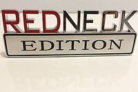 REDNECK EDITION car truck ACURA /& HONDA EMBLEM logo decal SUV SIGN RED NECK 1.1.