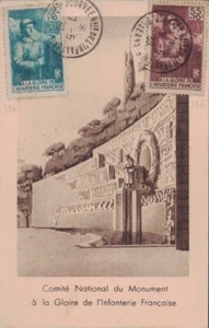 CARTE MAXIMUM - N°386-387 - JOURNEE DE L'INFANTERIE ORLEANS -1939. - Picture 1 of 1