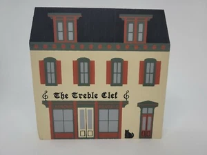 Cat's Meow Village Series IX 1991 The Treble Clef Shelf Sitter - Picture 1 of 6