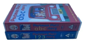 Postman Pat a b c & 1 2 3 Story VHS Video Kids TV Show Double small box - Picture 1 of 5