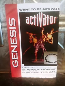 Vtg 1994 SEGA Genesis ACTIVATOR & Arcade Advantage Controller Promo Ad Insert - Picture 1 of 3