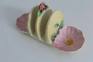 BEAUTIFUL CARLTON WARE YELLOW WILD ROSE TOAST RACK - Picture 1 of 5