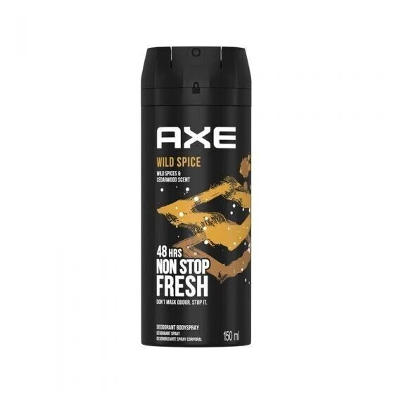 Axe Wild Spice Body Spray 150ml - 48H Fresh Cedarwood & Wild Spices Scent - image 1 of 1