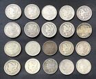 Lot of 20 Morgan Silver Dollars 1879 - 1921 Ungraded Varying Conditions