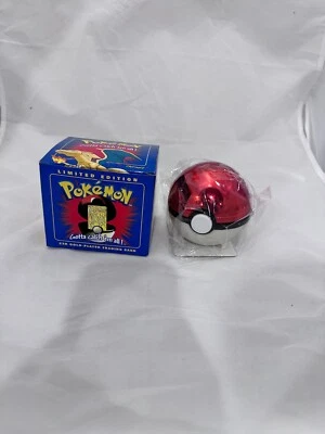 23K Gold Plated CHARIZARD Trading Card 1999 Burger King NEW SEALED 🔥🔥🔥🔥 - Image 1 of 3